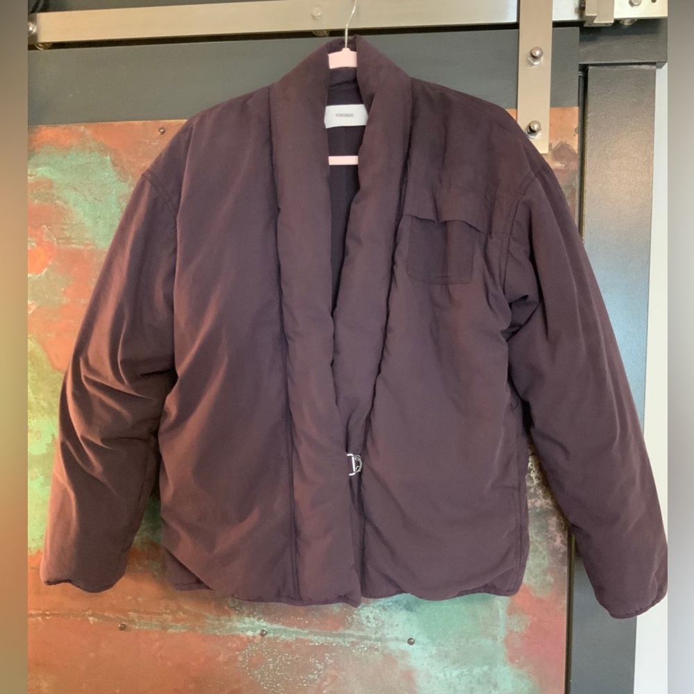 Humanoid Fez Grape Spring Purple Puffer Jacket S